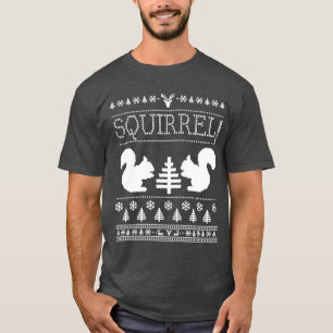 T-shirt Esquilo das férias do Natal