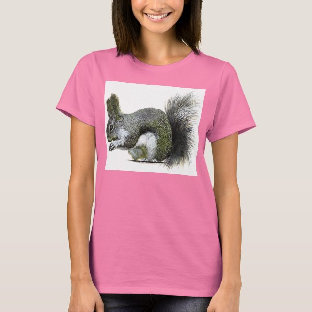 T-shirt Esquilo de Albert (Frente)