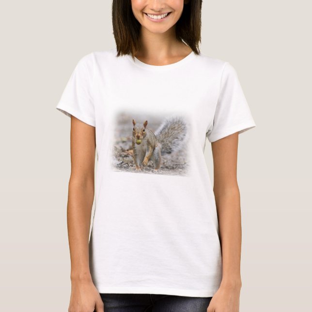 T-shirt Esquilo de cinzas orientais (Frente)