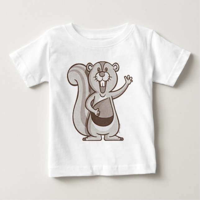 T-shirt Esquilo feliz (Frente)