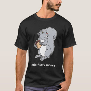 T-shirt Esquilos - parvos macios pequenos