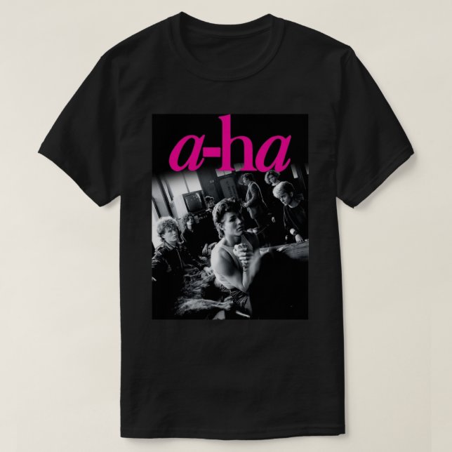 T-Shirt essencial a-ha (Frente do Design)