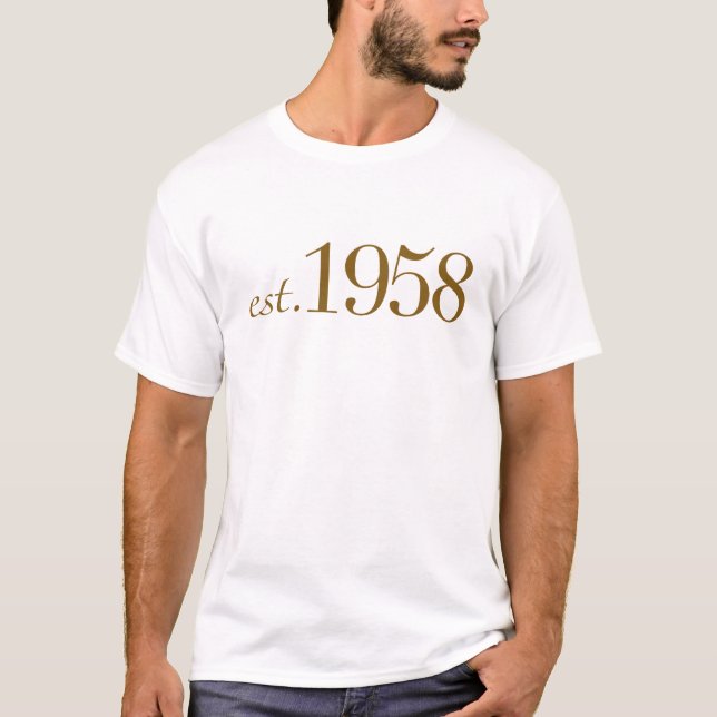 T-shirt Est 1958 (Frente)