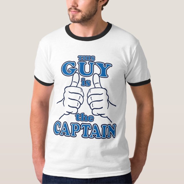 T-shirt Esta cara é O CAPITÃO (Frente)