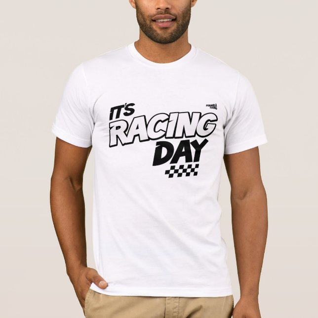 T-shirt Está competindo o dia (Frente)