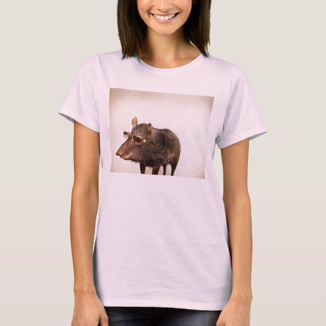 T-shirt Está ensolarado hoje? (Frente)