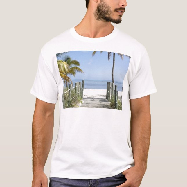 T-shirt Esta maneira ao paraíso (Frente)