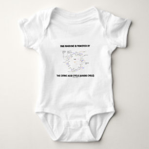 T-shirt Esta máquina é psta pelo ciclo de ácido cítric