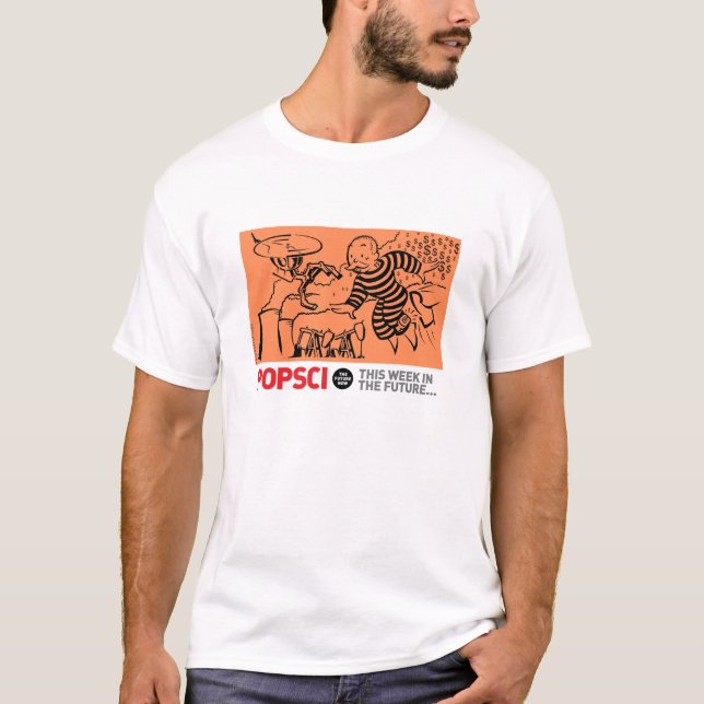 T-shirt Esta semana no futuro, o 30 de agosto - 3 de (Frente)