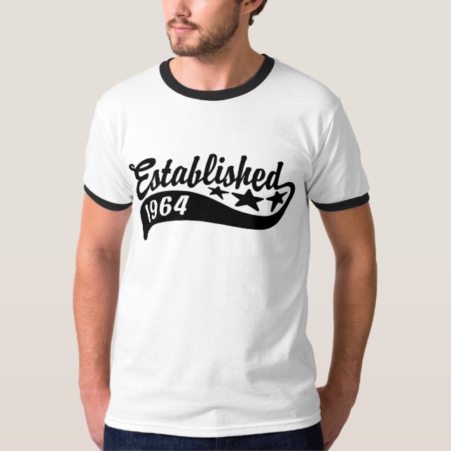 T-shirt Estabelecido em 1964 (Frente)