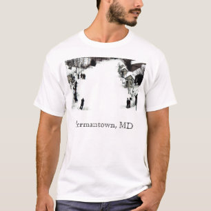 T-shirt Estação de caminhos-de-ferro, Germantown, DM