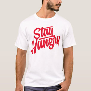 T-shirt Estada com fome - vermelho