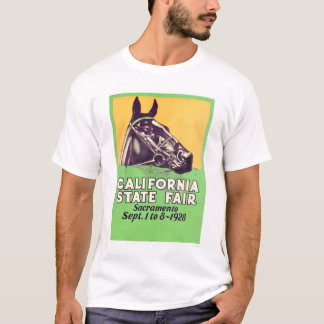 T-shirt Estado 1928 de Califórnia justo