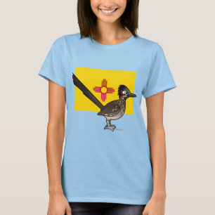 T-shirt Estado Birdorable de New mexico: Roadrunner
