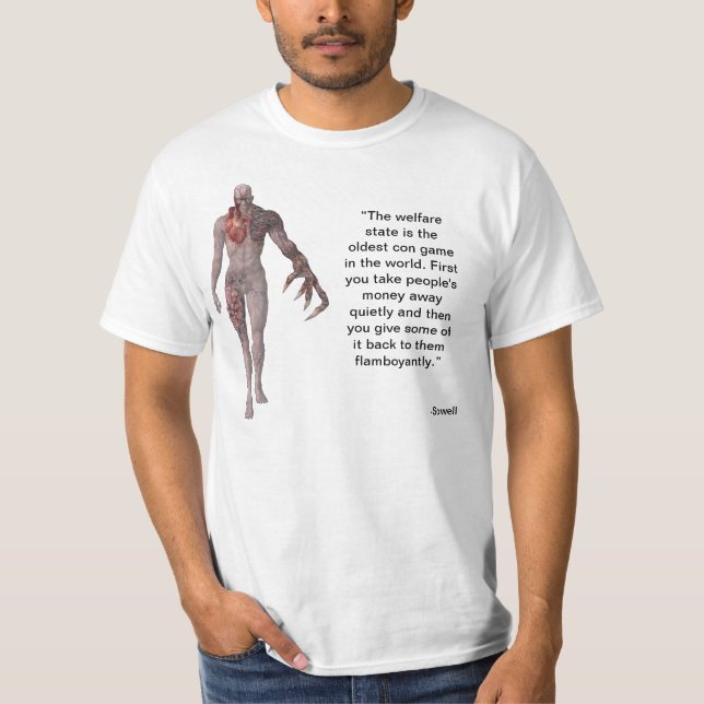 T-SHIRT ESTADO DE BEM-ESTAR: FIGURA 3D (Frente)