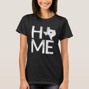 T-shirt Estado de origem de Texas do amor