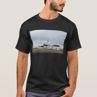 T-shirt Estado de Washington do farol do cuspe de