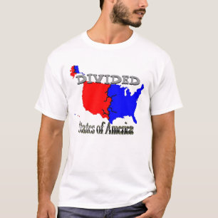 T-shirt Estados divididos de América
