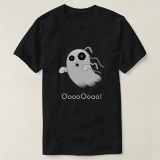 T-shirt estarrecente de Emoji do fantasma