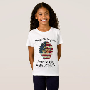 T-Shirt Estatal Personalizado de Nova Jersey