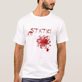 T-shirt estático do "Spatter"