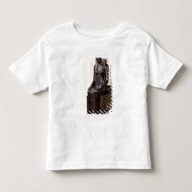 T-shirt Estátua da deusa leão-dirigida Sekhmet (Frente)