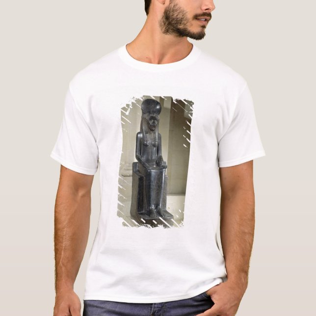 T-shirt Estátua da deusa leão-dirigida Sekhmet, do th (Frente)
