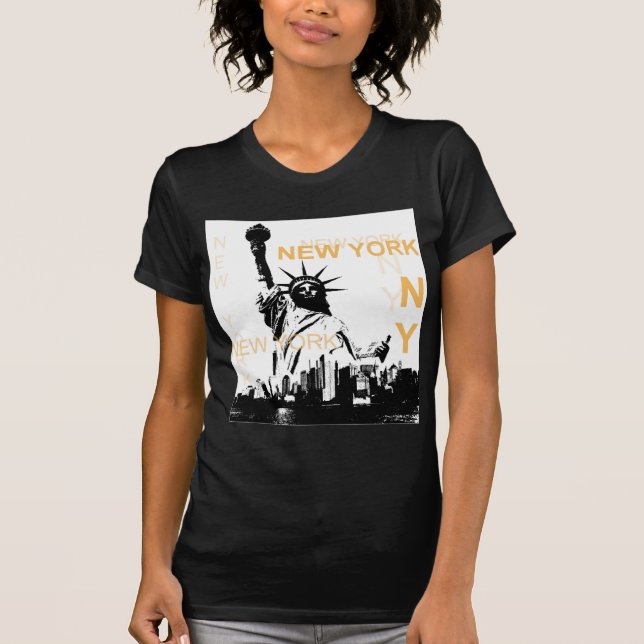 T-shirt Estátua da Liberdade de Nova Iorque (Frente)