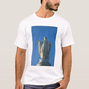 T-shirt estátua de 118 pés da Virgem Maria em San