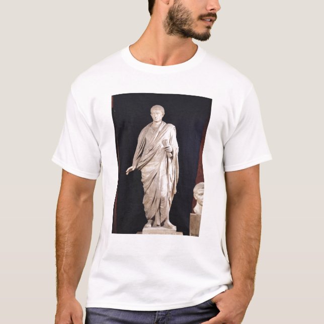 T-shirt Estátua de Caesar Augustus (Frente)