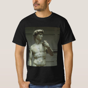 T-shirt Estátua de Davi de Michelangelo