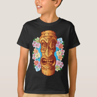 T-shirt Estátua de Tiki dos desenhos animados