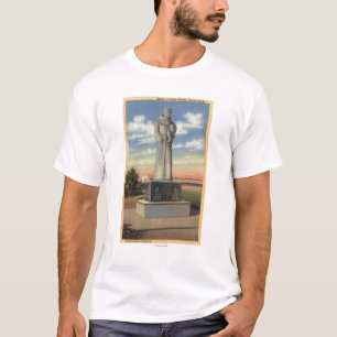 T-shirt Estátua do padre Garces no círculo de Garces