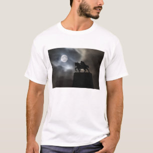 T-shirt Estátua do Rei Kralja Tomislava em silhueta