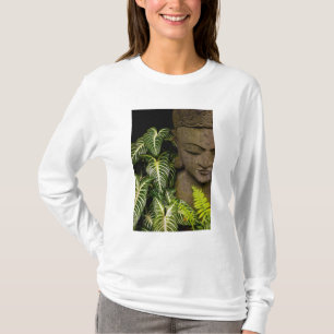 T-shirt Estátua em uma informações sobre localização