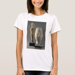 T-shirt (Estatueta com braços cruzados, Cycladic de Lto