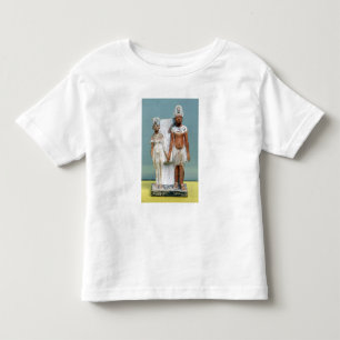 T-shirt Estatueta de Amenophis IV e de Nefertiti
