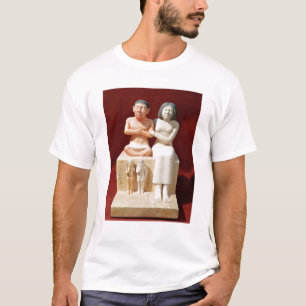 T-shirt Estatueta do anão Seneb e de sua família