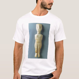 T-shirt Estatueta fêmea, Cycladic adiantado, c.2800-2300