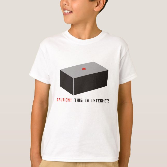 T-shirt Este é Internet! (Frente)