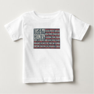 T-shirt Este é meu país