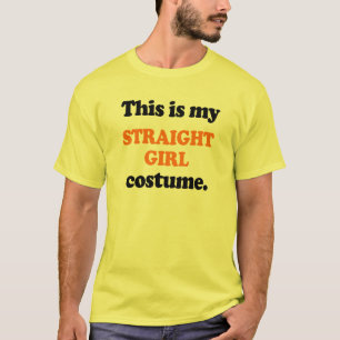 T-shirt Este é meu traje reto da menina