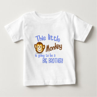 T-shirt Este Macaco Pequeno vai ser um IRMÃO GRANDE!