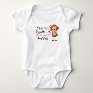 T-shirt Este miúdo apoia a consciência do cancro da mama
