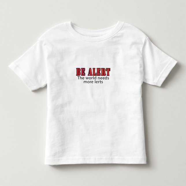 T-shirt Esteja alerta (Frente)