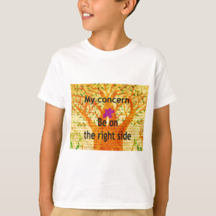 T-shirt Esteja do lado direito