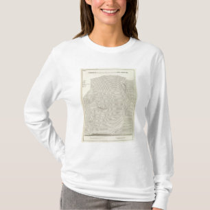 T-shirt Estereograma das montanhas de Uinta