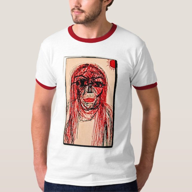T-shirt esticado (Frente)