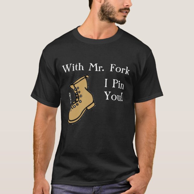 T-shirt Estilo 2 do Sr. Forquilha (Frente)
