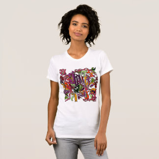 T-shirt Estilo abstrato de Picasso